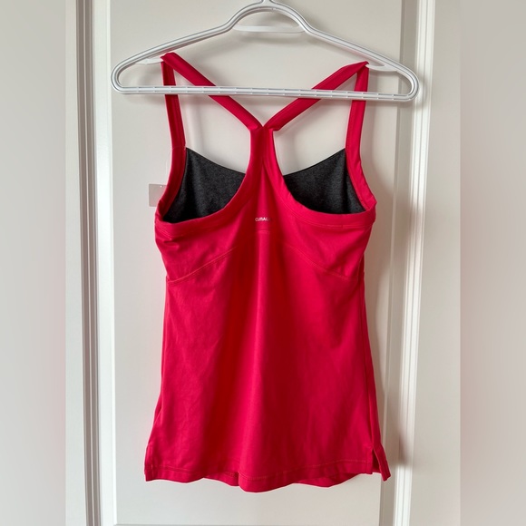 Adidas ClimaLite women’s pink workout tank top outdoor -size s - Picture 2 of 8